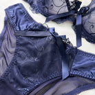 Isadora Midnight Fleur Lace Lingerie Set