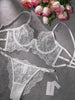 White Exquisite Lace Lingerie Set