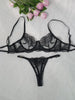 Elegant Essence Embroidery Lingerie Set
