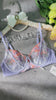 Purple Luxury Mesh See Through 3pc Lingerie Set